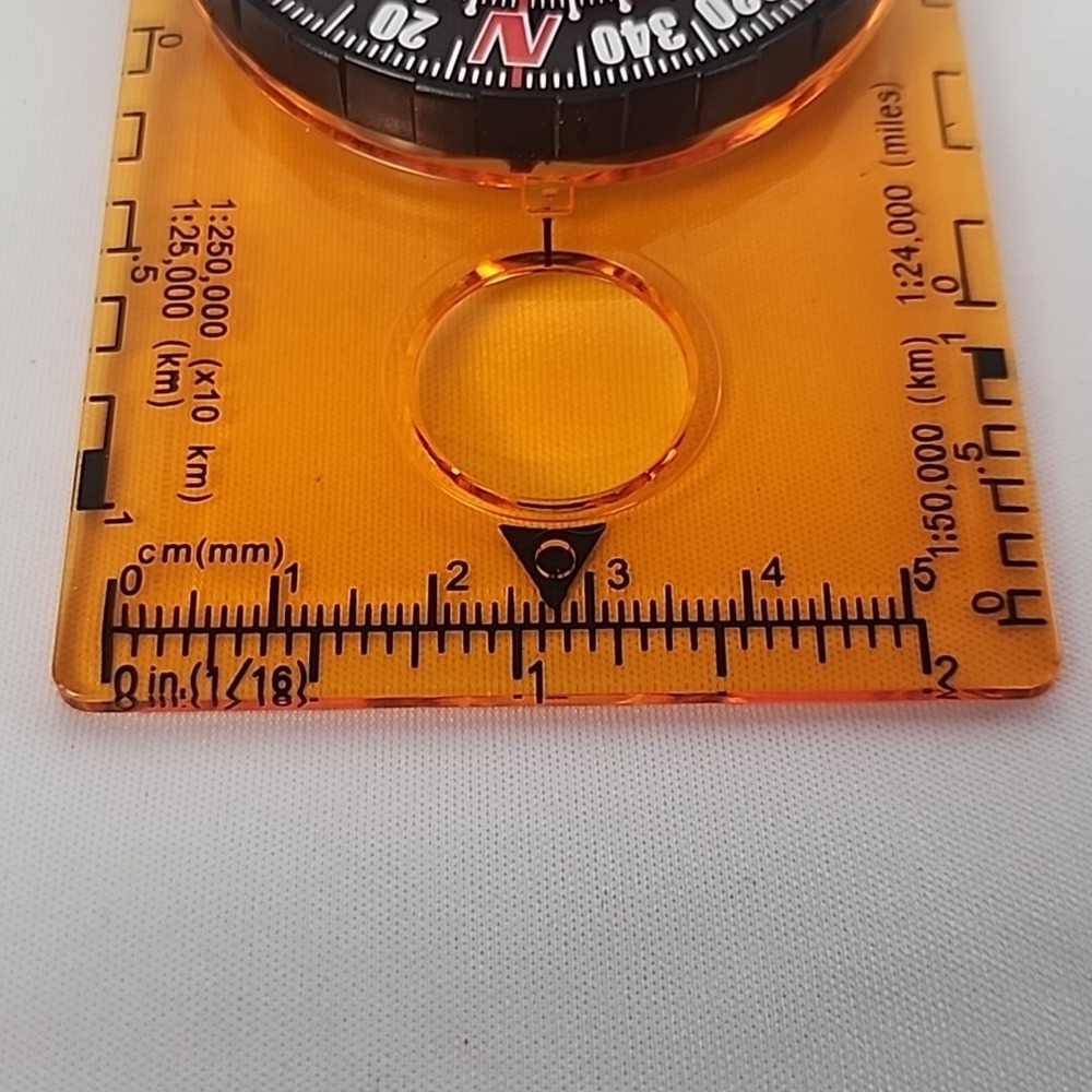 Compass Orienteering Map Reading Navigation Backpacking Hiking Clear Scaled - Picture 7 of 10